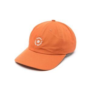 PALMES Tennis Society Embroidered Baseball Cap Men ORANGE Hats & Caps